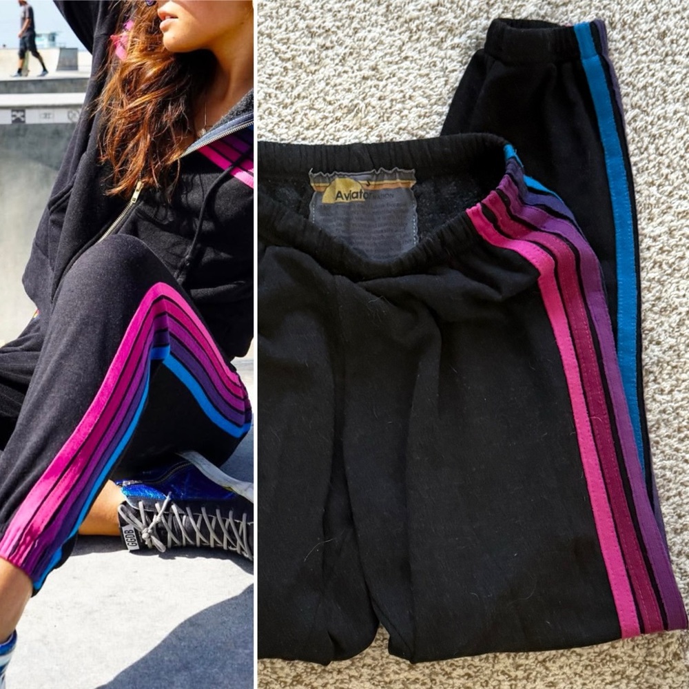 Aviator Nation 5 Stripes Sweatpants